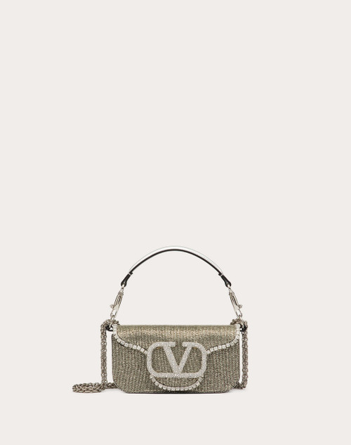 Valentino Magenta Leather Mini Rockstud Glam Lock Shoulder Bag Valentino |  TLC